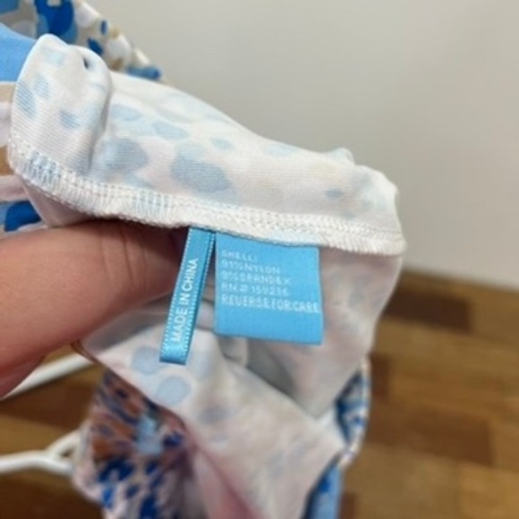 J Mclaughlin Briana Skort Small Small Catalina Cloth Athletic Stretch Blue Polka - Picture 6 of 7